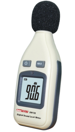 Шумомер цифровой UnionTEST SM135 купить по низкой цене | МАКСПРОФИТ