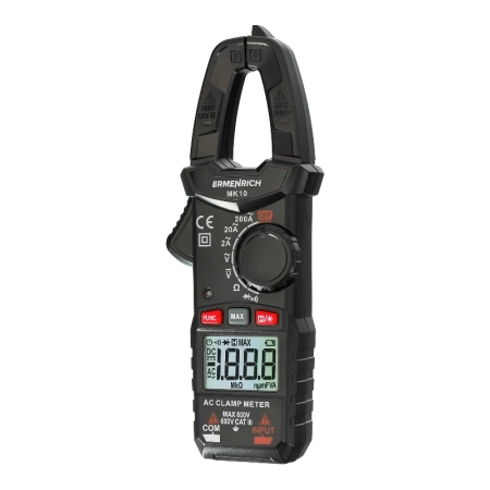 Токоизмерительные клещи Ermenrich Ping MK10, черный купить по низкой цене | МАКСПРОФИТ