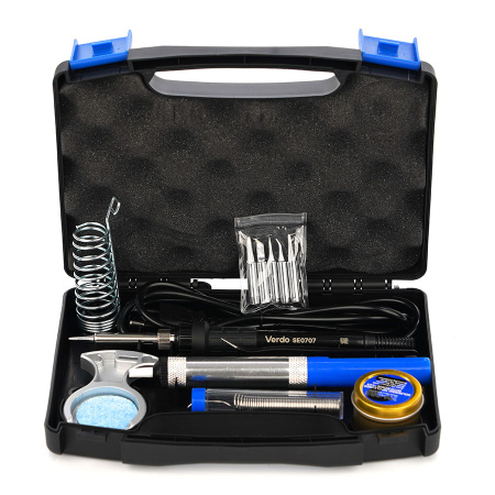 Набор паяльный в кейсе VERDO SE0203 купить по низкой цене | МАКСПРОФИТ