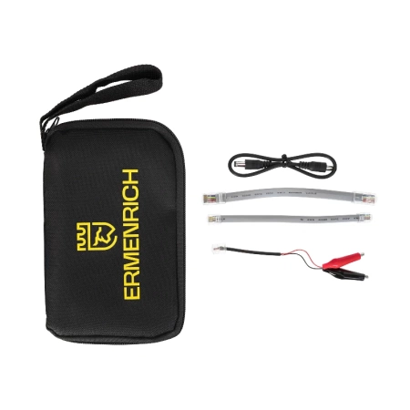 Кабельный PoE-тестер Ermenrich NetGeeks NP25, фиолетовый купить по низкой цене | МАКСПРОФИТ