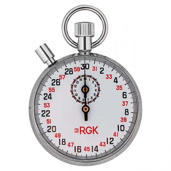 Секундомер механический RGK SWM-1B3 с поверкой купить по низкой цене | МАКСПРОФИТ