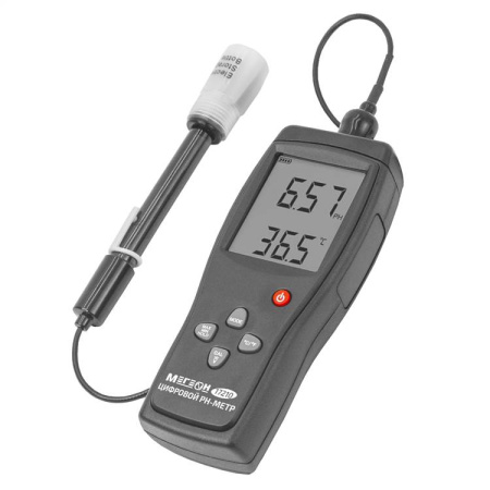 Цифровой pH-метр МЕГЕОН 17210 купить по низкой цене | МАКСПРОФИТ