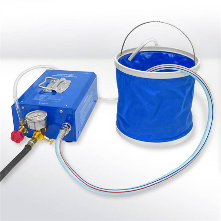 Электрический опрессовочный насос МЕГЕОН 98112 купить по низкой цене | МАКСПРОФИТ