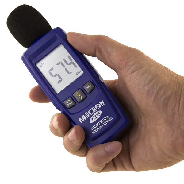 Цифровой шумомер МЕГЕОН 92135 купить по низкой цене | МАКСПРОФИТ