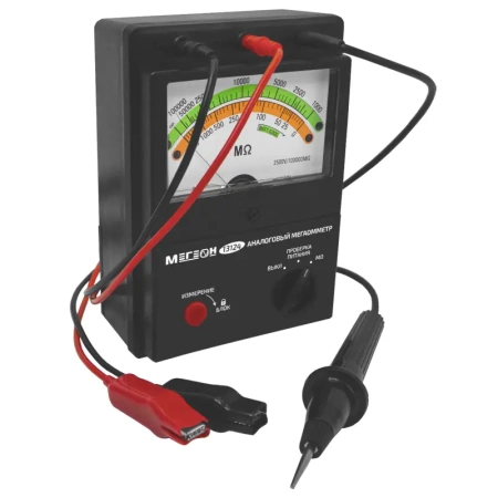 Мегаомметр (измеритель сопротивления изоляции) МЕГЕОН 13124 купить по низкой цене | МАКСПРОФИТ